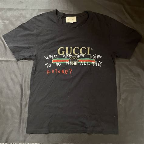 gucci shirt do with all this future replica|authentic gucci t shirts.